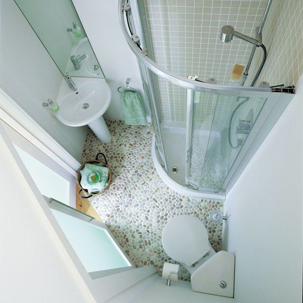 Маленькая ванная комната в примерах Ванная варианты дизайна