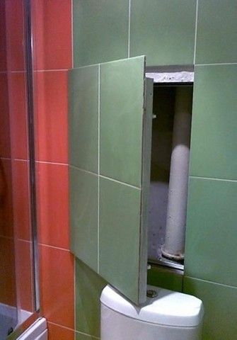 Как аккуратно спрятать трубы в туалете Как аккуратно спрятать трубы в туалете