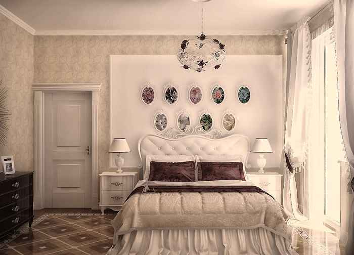 Дизайн женской спальни в примерах