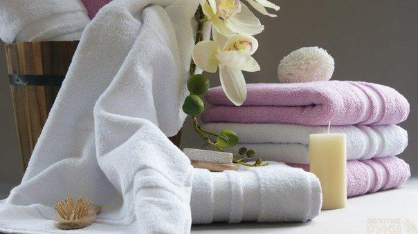 Как сделать махровые полотенца мягкими Как сделать махровые полотенца снова мягкими