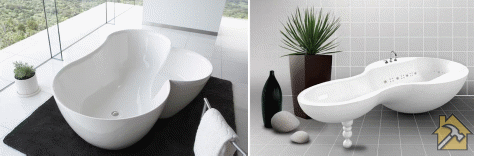 ванна дизайнерская 🔴 Какую ванну выбрать