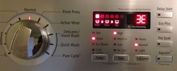 Коды ошибок стиральных машин — общая таблица