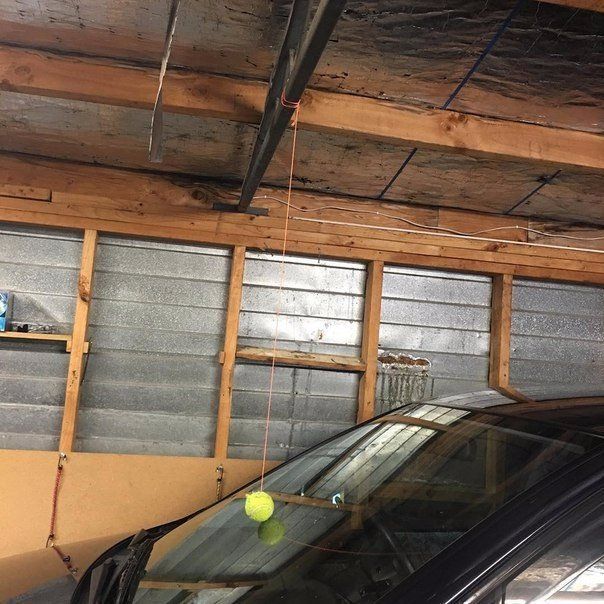 Лайфхак для парковки в гараже