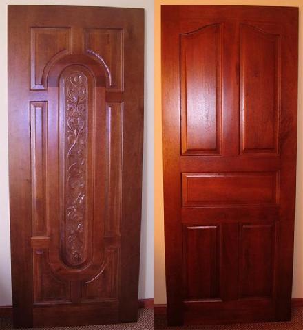 Модели деревянных дверей