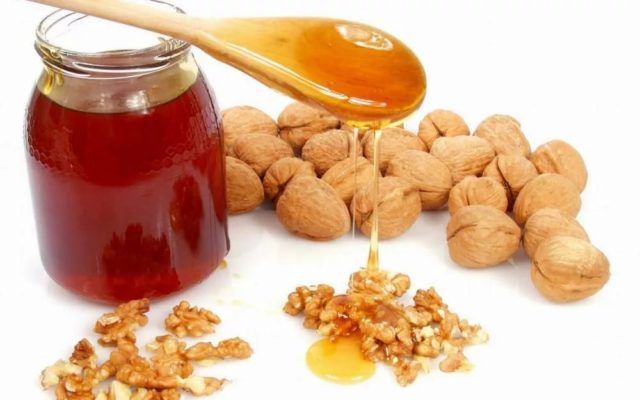 мед и грецкие орехи 5 надежных способов очистки сосудов мозга