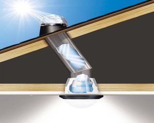 Система солнечного освещения 🔴 Освещение дома естественным светом
