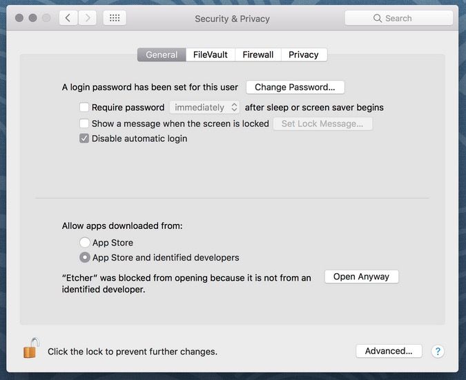 macOS блокируют запуск приложений   Установка ubuntu с usb macOS