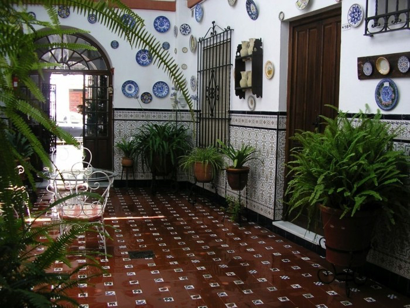 Керамическая плитка Azulejos в Испании Керамическая плитка востока орнамент Азужело в интерьере