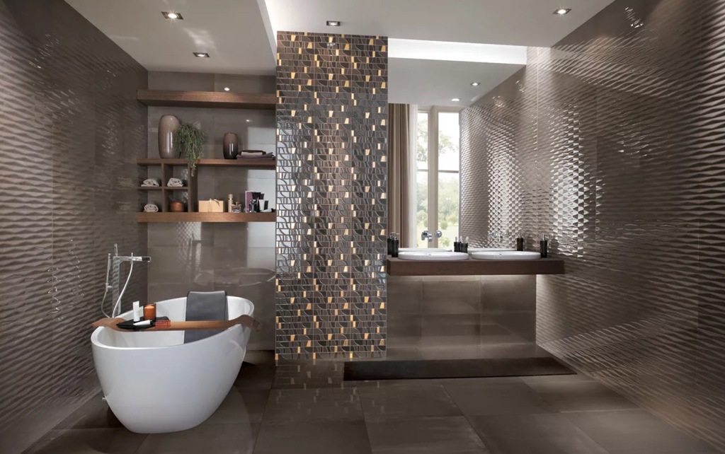 мозаичная плитка в ванной фото Мозаичная плитка в ванной комнате меняем традиции