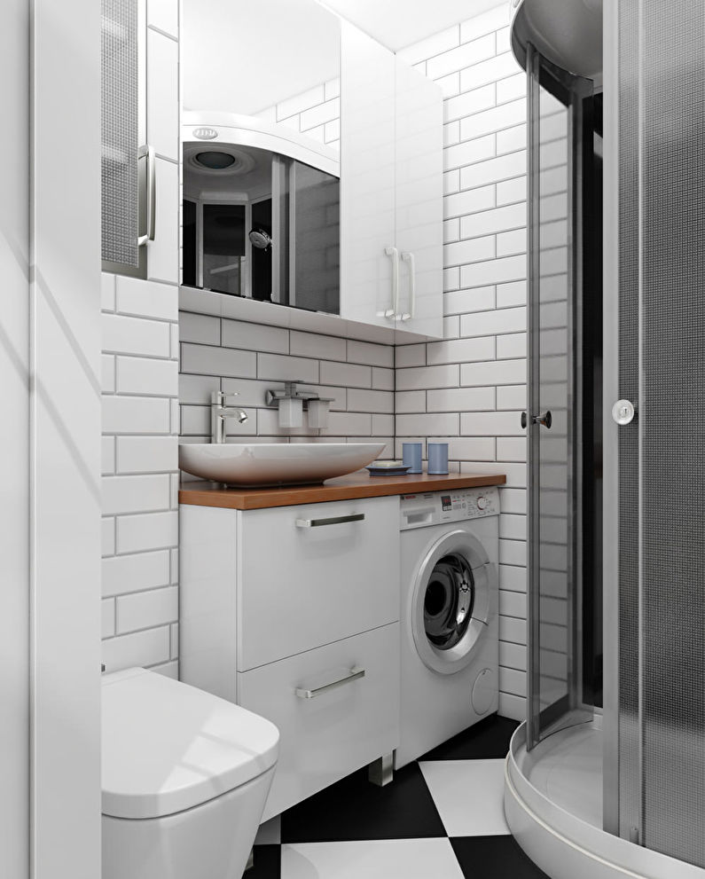 Компактные решения для маленькой ванной Изображение сантехника для небольших ванных комнат компактные и функциональные решения category