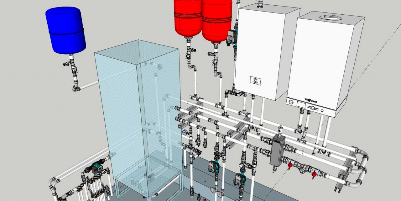 Гибридные системы отопления и водоснабжения Изображение Гибридные системы отопления и водоснабжения